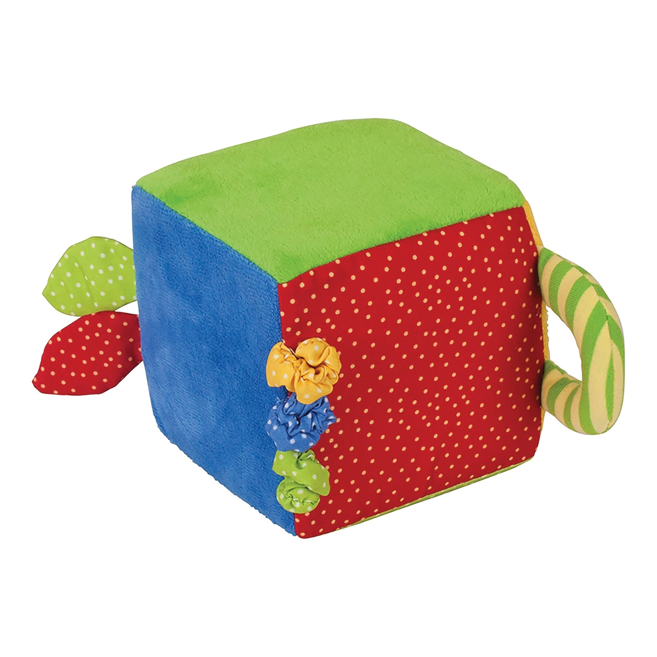 E-shop Bigjigs textilní aktivní kostka