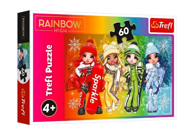 E-shop TREFL Rainbow High: Veselé bábiky 60 dielov