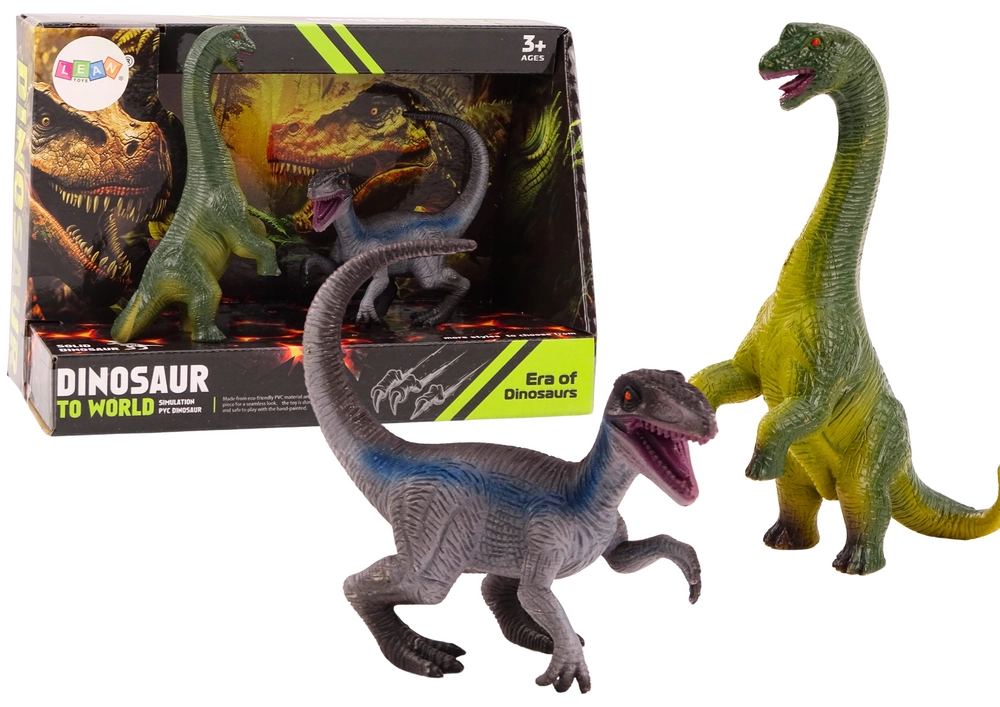E-shop Sada figúrok dinosaurov – brachiosaurus a velociraptor (2 ks)
