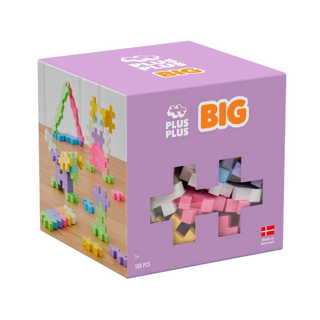 Plus-Plus Big Pastel Mix 100 ks