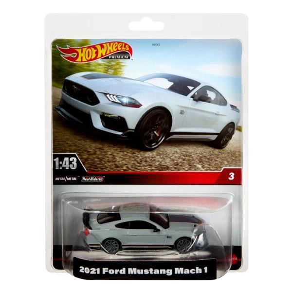 Mattel Hot Wheels Prémiové auto 2021 FORD MUSTANG MACH 1 HMD45 1:43