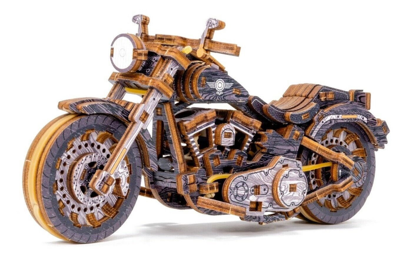 E-shop Wooden City 3D puzzle Motocykl Cruiser 168 ks