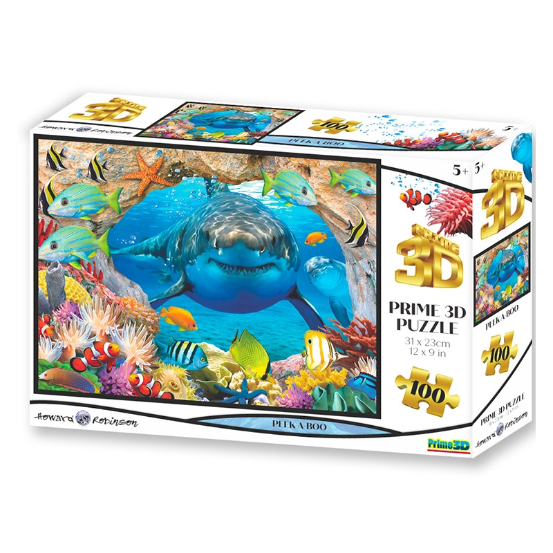 E-shop Prime 3D puzzle Hra na schovávačku 100 dielikov