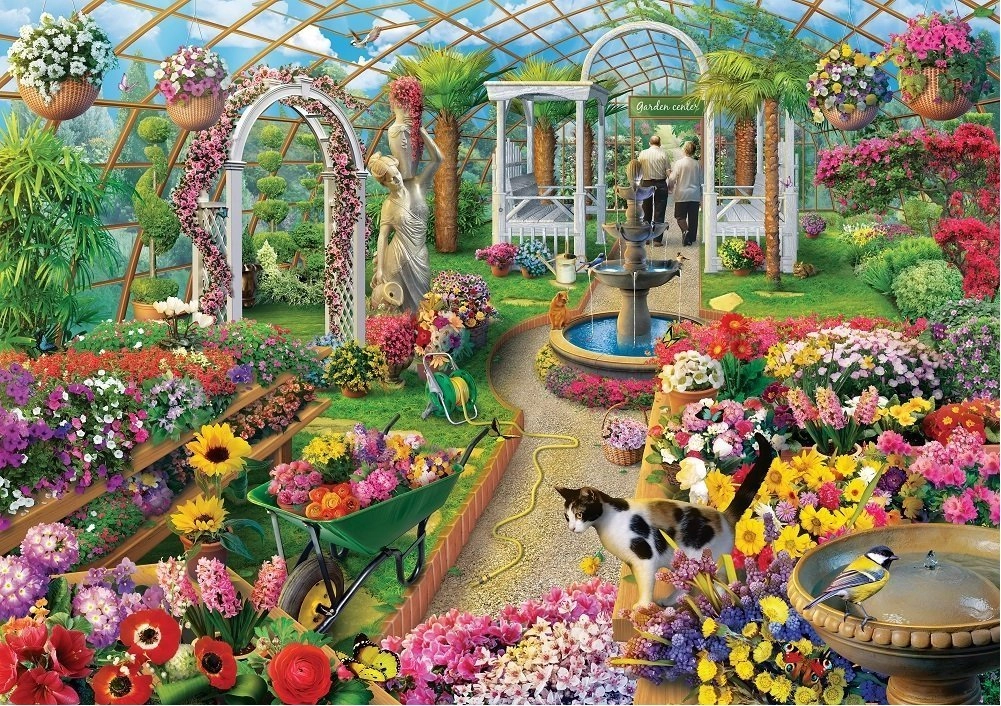 E-shop Art The Colors of Greenhouse 1500 dielov