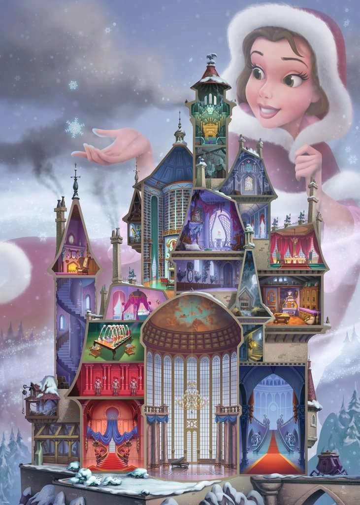 E-shop RAVENSBURGER Disney Castle Collection: Jasmína 1000 dielov