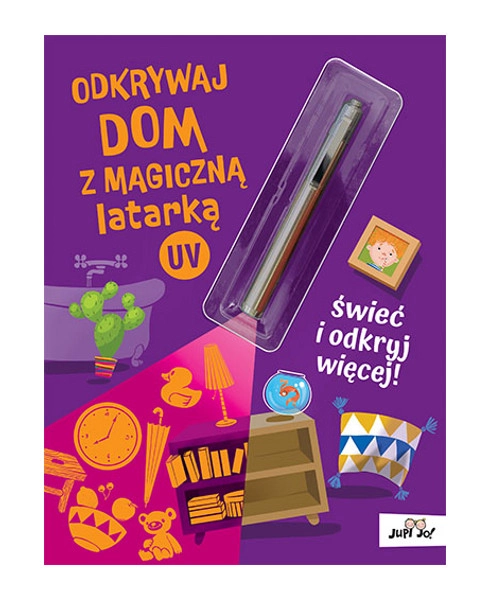 E-shop Kúzelná knižka s UV baterkou: Objavuj dom