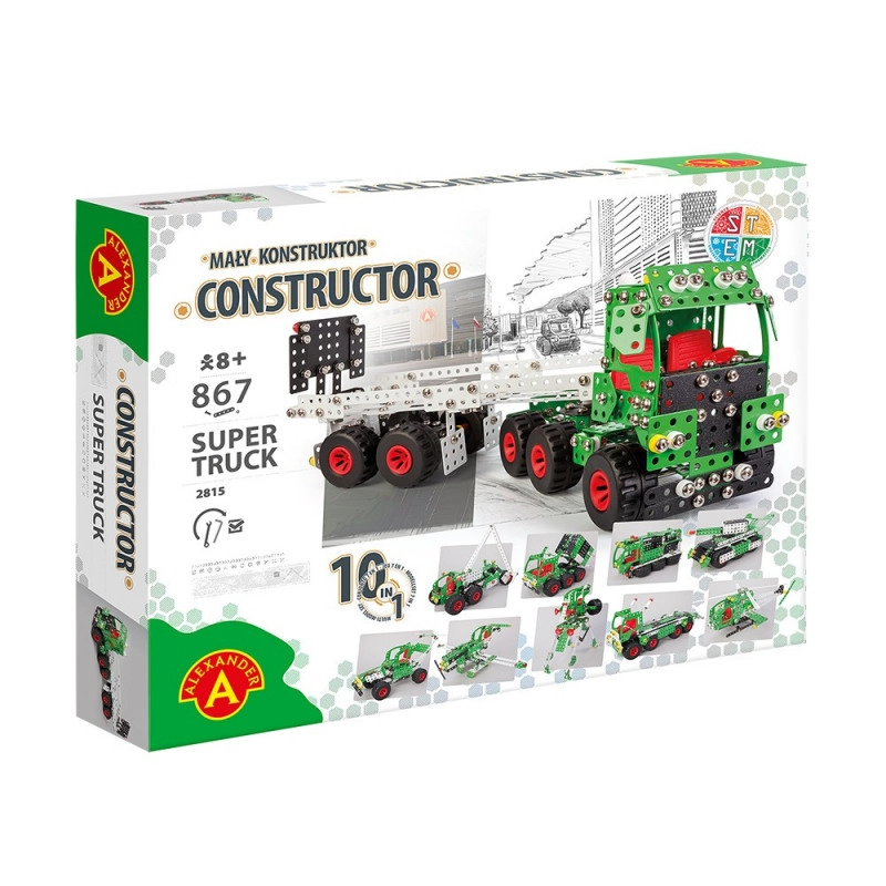 E-shop Mały Konstruktor Super Truck Stavebnica 10v1