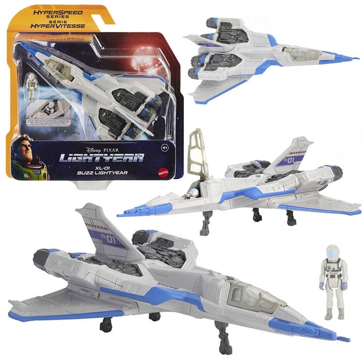 MATTEL TOY STORY 4 Buzz Rakeťák a Vesmírna loď XL-01