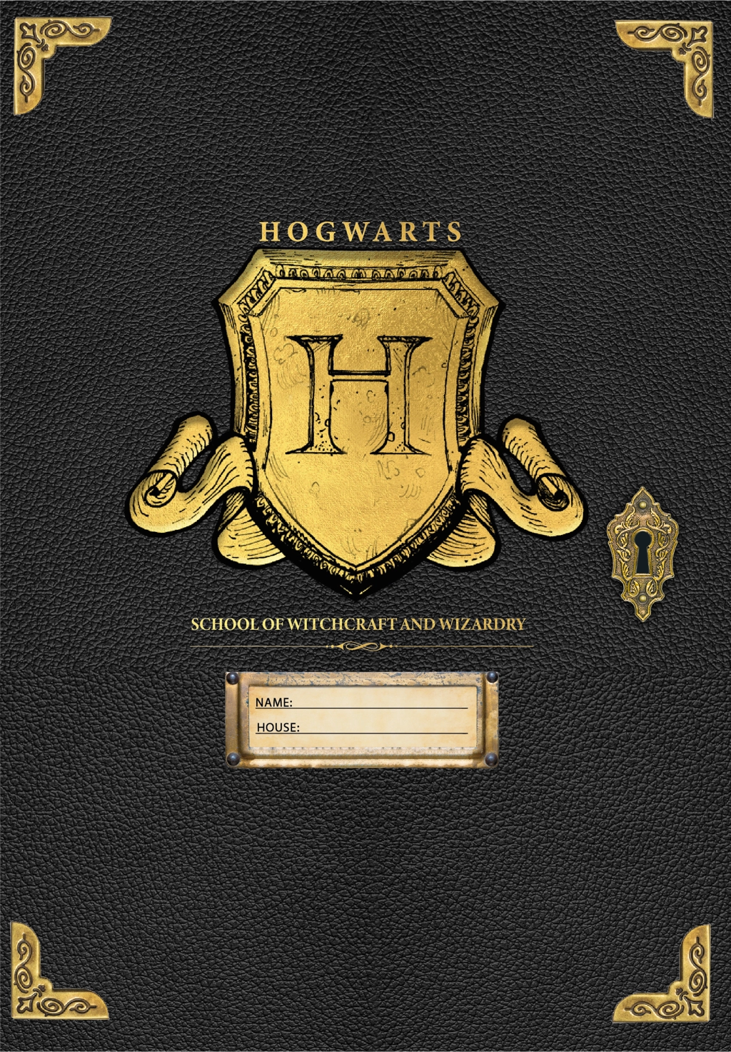 E-shop Blue Sky Studios Zápisník Harry Potter Bradavický štít A5