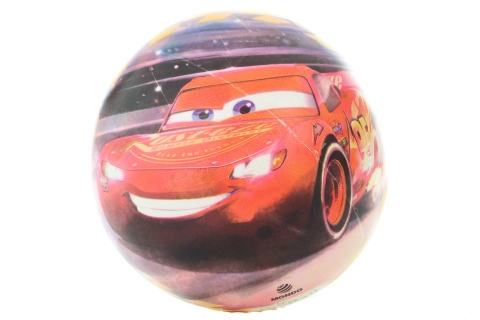 E-shop Pestrofarebná lopta s motívom Cars 22 cm