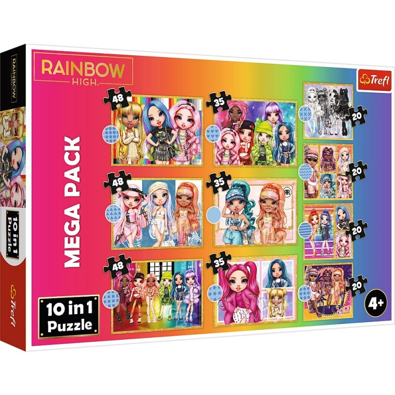 E-shop TREFL Rainbow High MEGA PACK 10v1