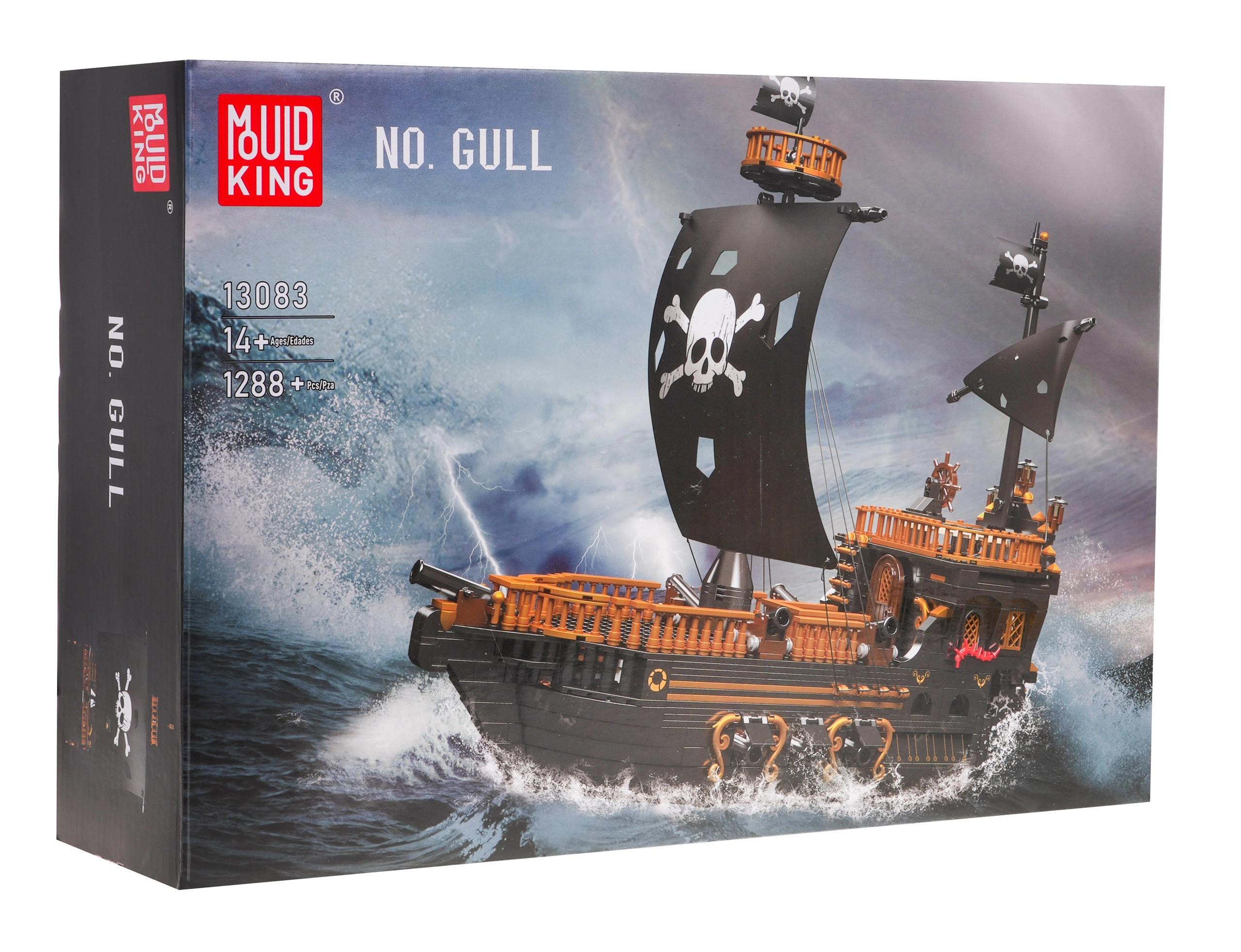 Mould King Pirátska Loď s Podpalubím 1288ks