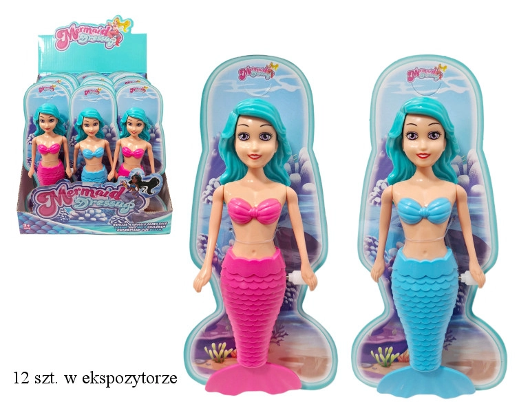 Natiahovacia vodná bábika morská víla