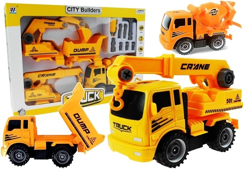 E-shop Lean Toys Sada nákladných vozidiel