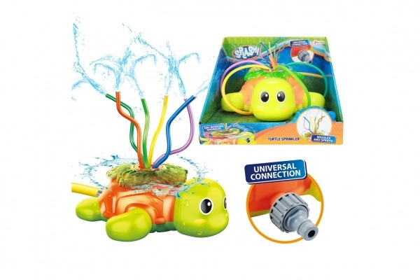 Teddies Želva vodný rozprašovač na záhradu plast 20x10cm v krabici 25x19x24cm