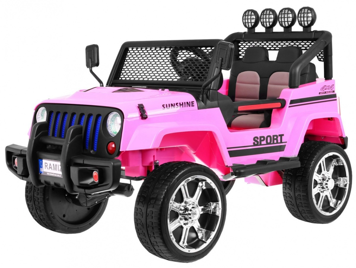 Terénne auto Raptor Drifter ružové s diaľkovým ovládačom a pohonom 4x4