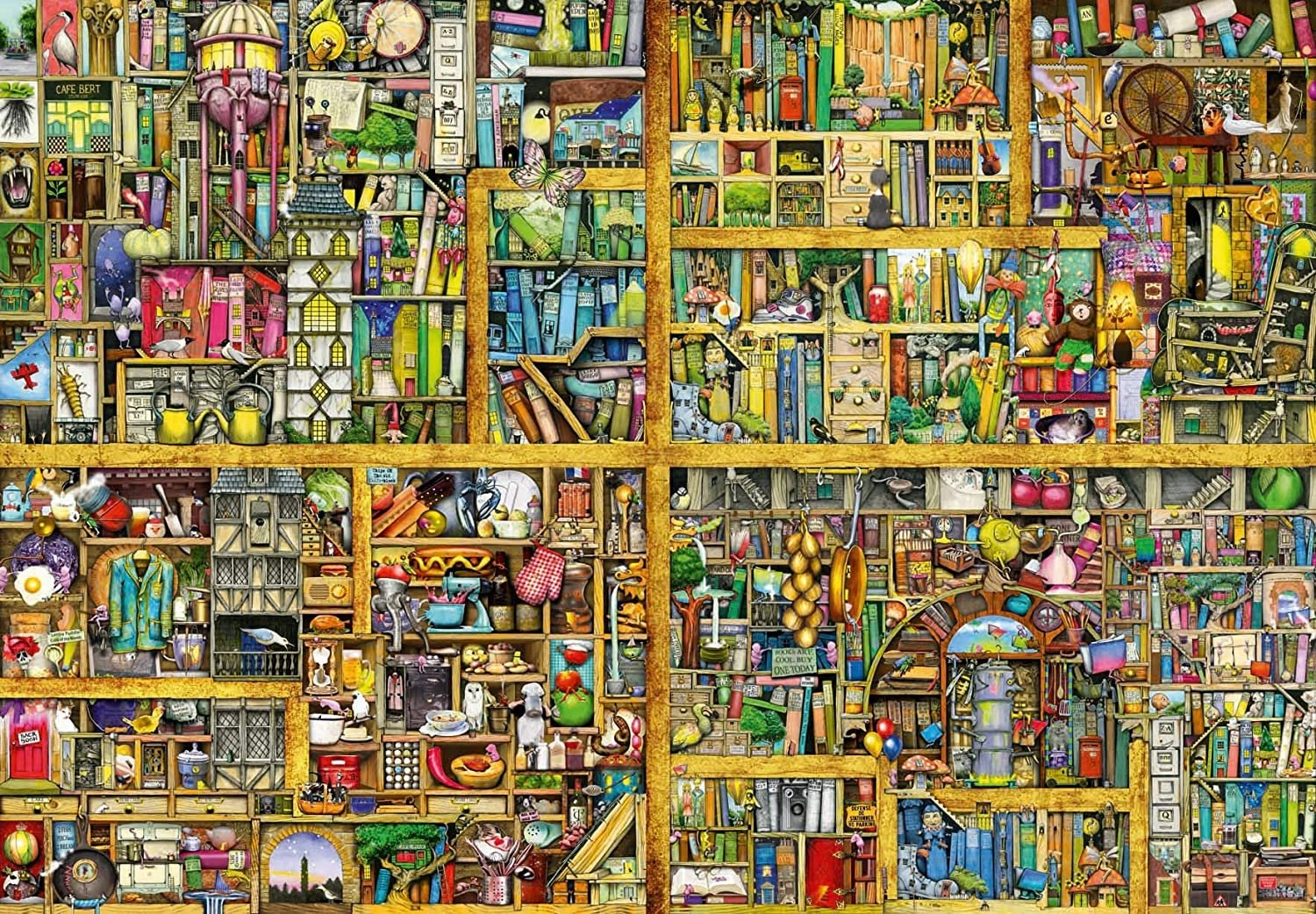 E-shop Ravensburger Magická knižnica XXL 18000 dielov
