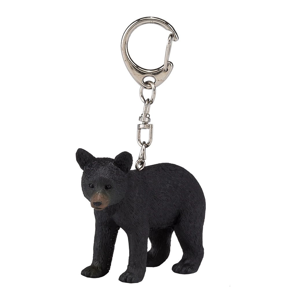E-shop Prívesok na kľúče čierny medvedík MOJO