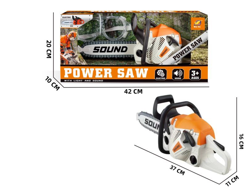 E-shop Benzínová reťazová píla s ochrannými okuliarmi