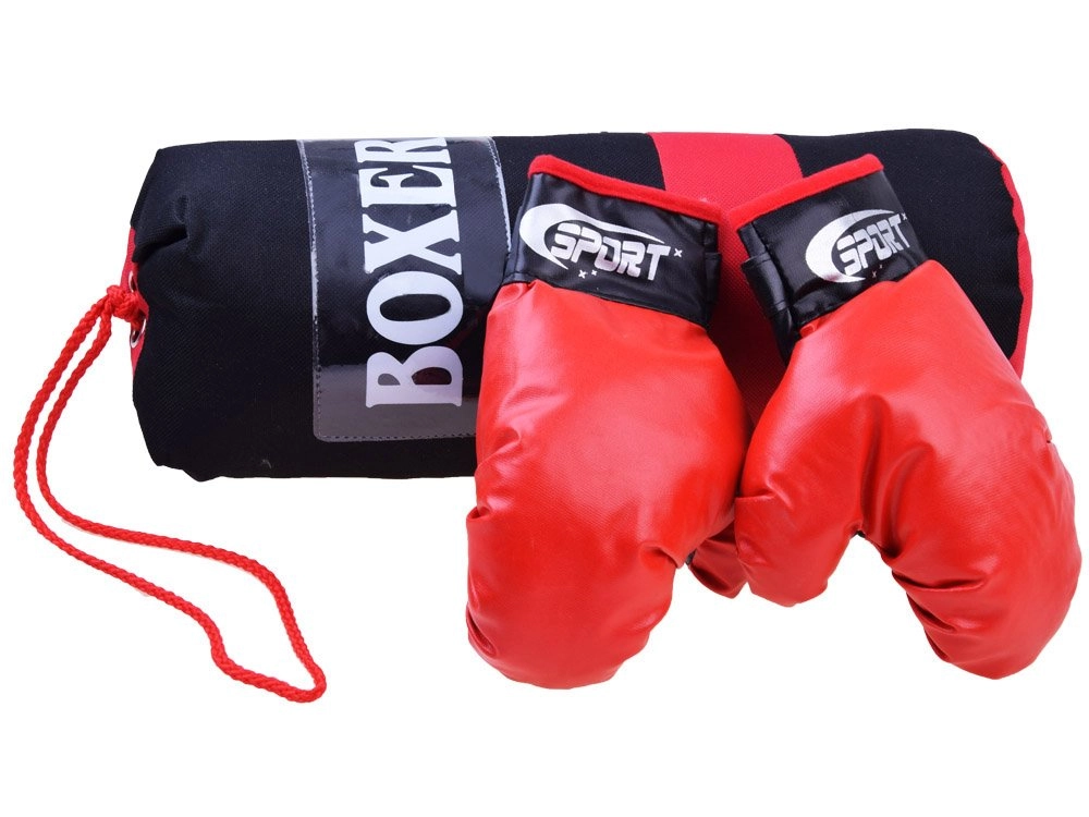 E-shop Boxerská sada s rukavicami a boxovacím vrecom