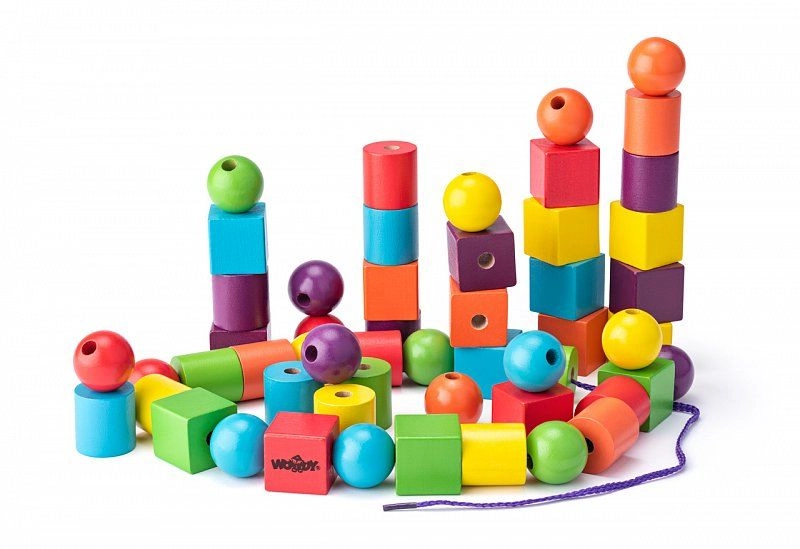 E-shop Woody Drevené Maxikorále 72 dielov 90194