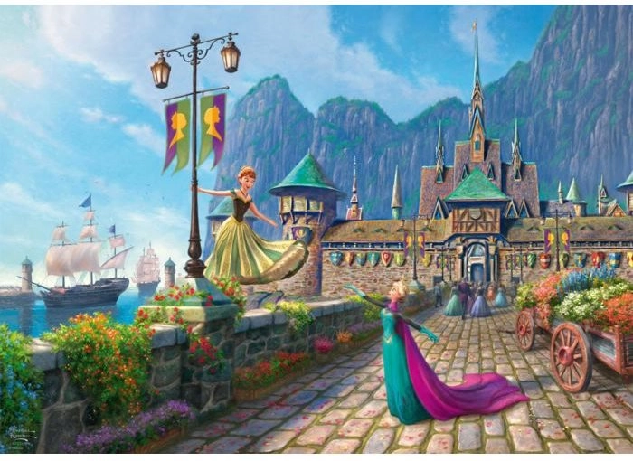 E-shop Puzzle Disney Frozen: oslava v Arendelle 1000 dielikov