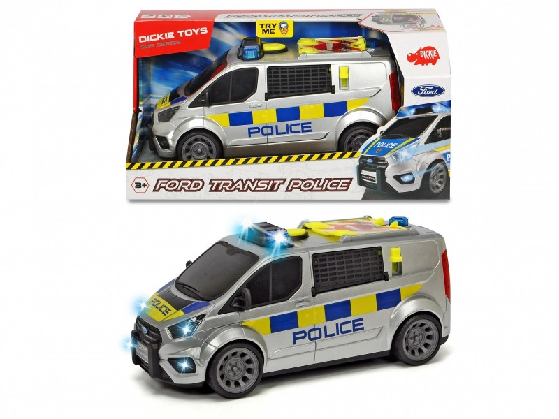 E-shop Dickie Policajné auto Ford Transit 28 cm