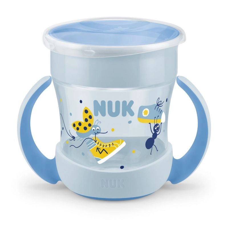 Nuk hrnček Mini Magic Cup 160ml modrá