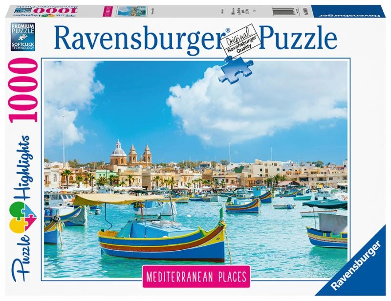 E-shop Ravensburger puzzle Mediterranean Malta 1000 dielikov