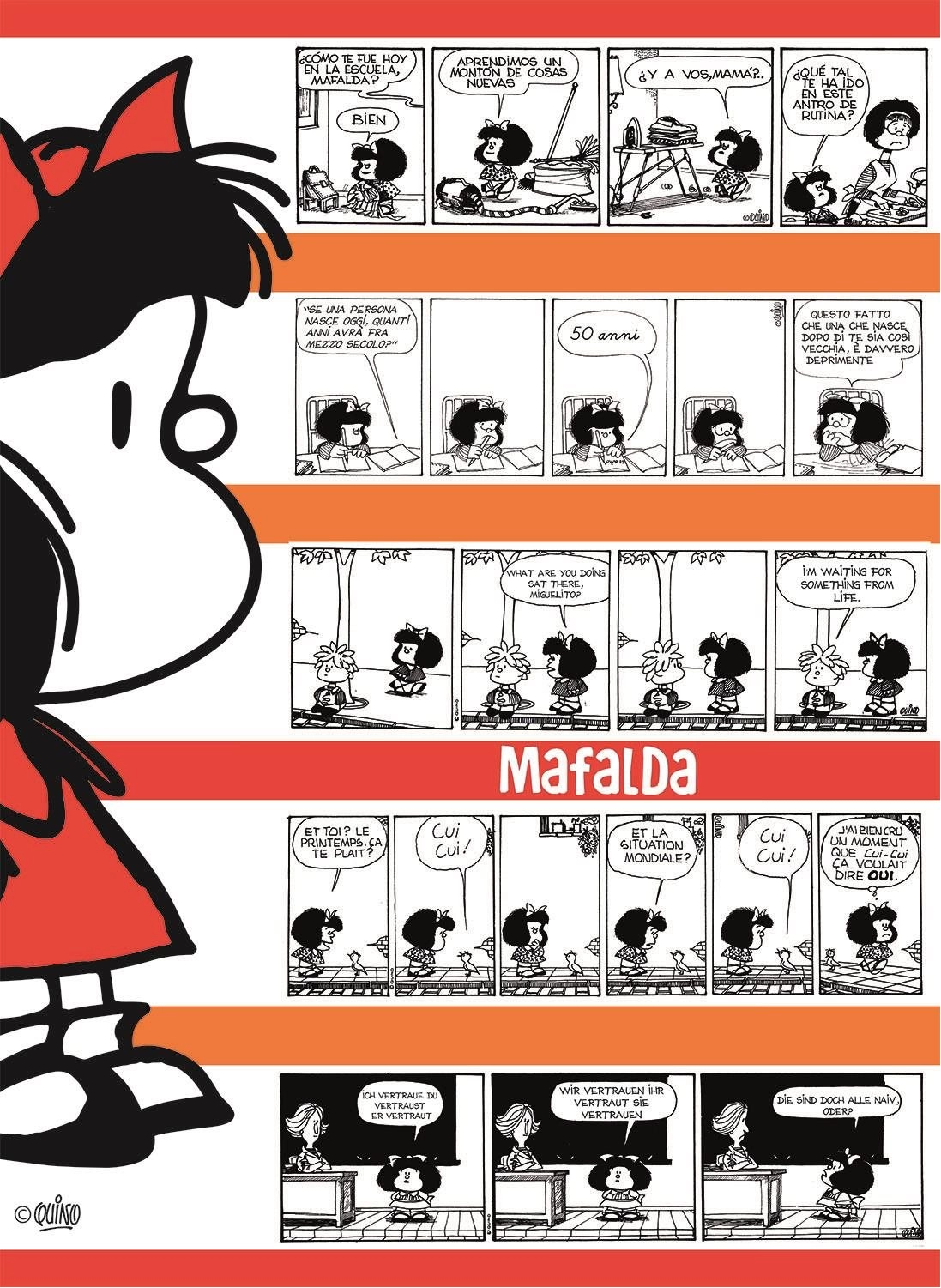 CLEMENTONI Mafalda 500 dielov