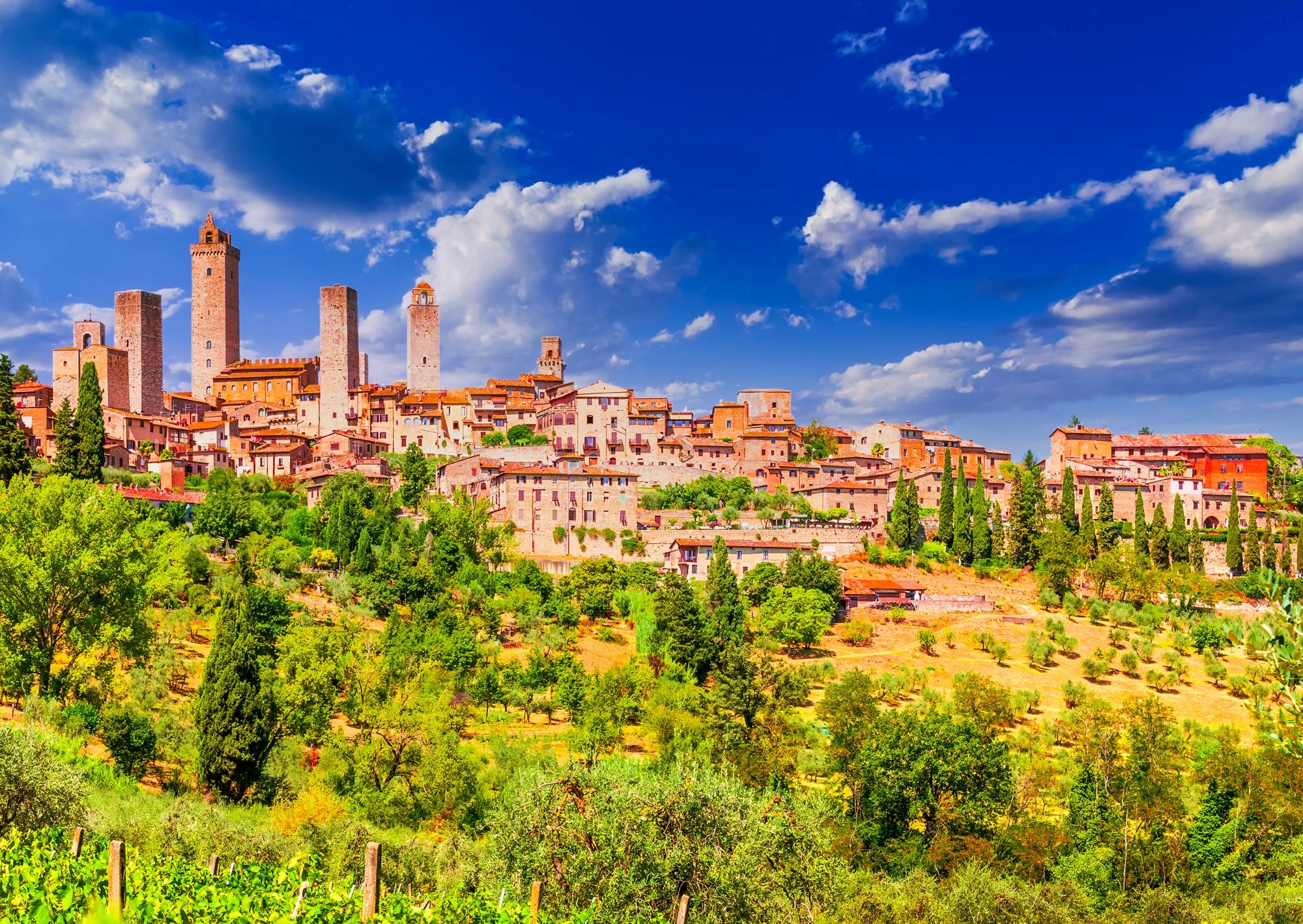 E-shop Enjoy puzzle San Gimignano, Taliansko 1000 dielikov