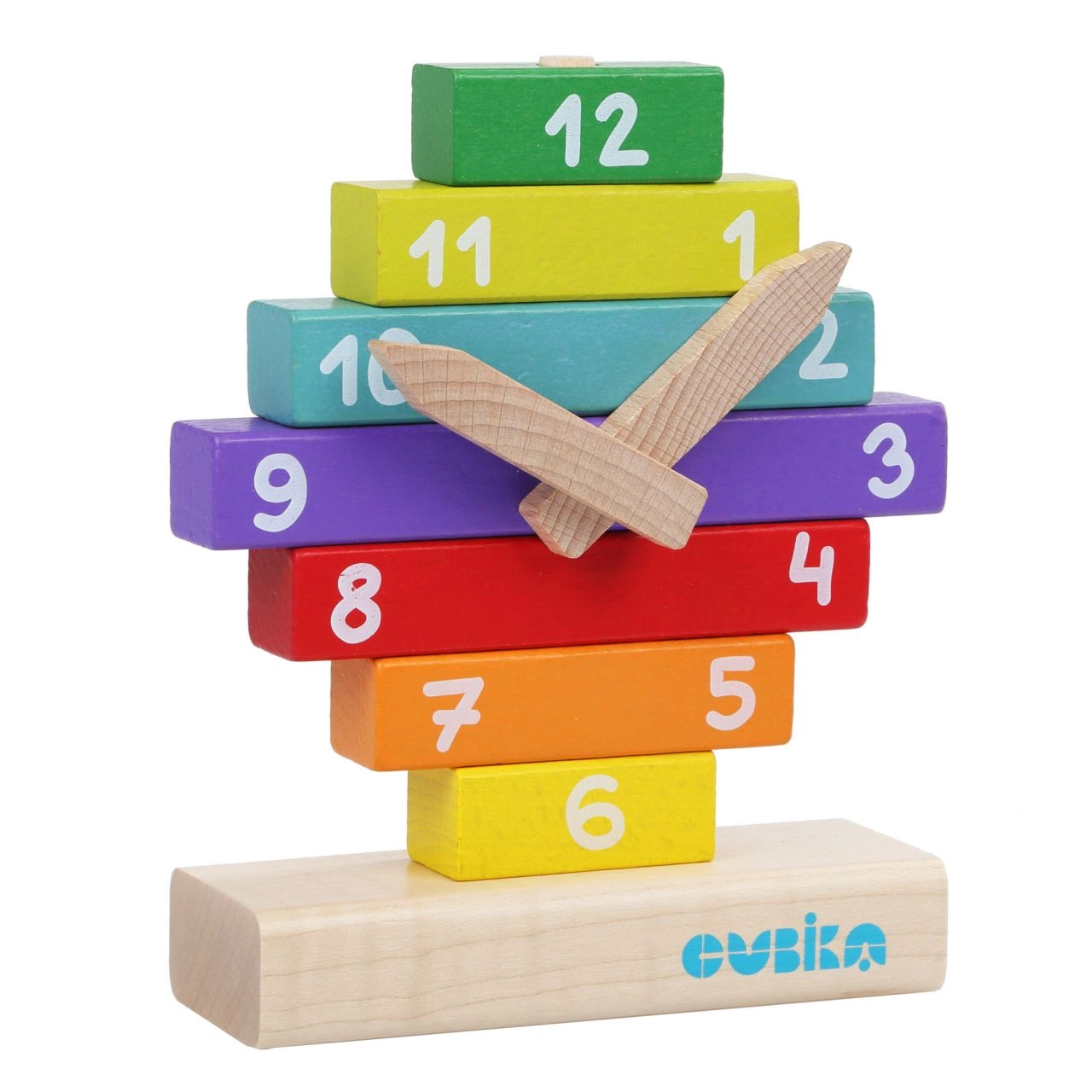 E-shop Cubika drevená pyramída Hodiny 10ks