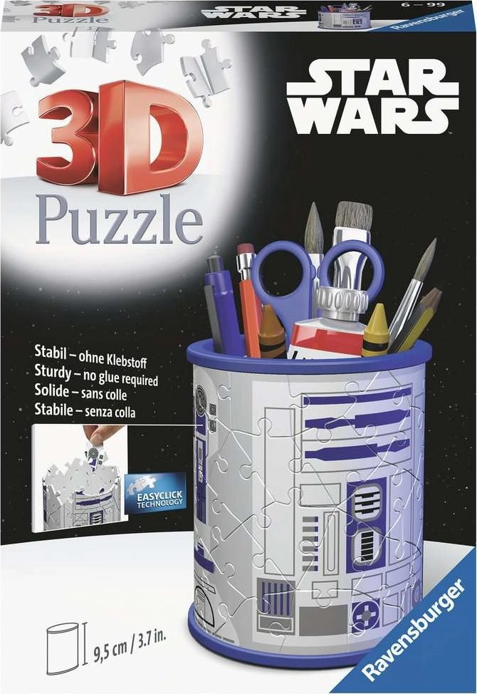 E-shop Ravensburger 3D puzzle Stojan na ceruzky Star Wars 57 ks