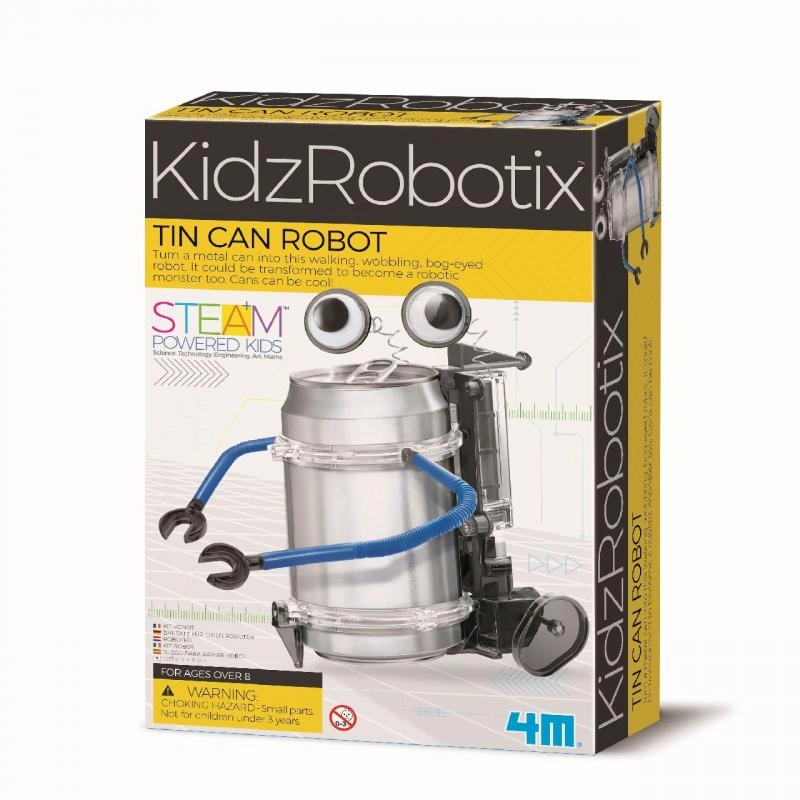E-shop Robot z plechovky 4M – kreatívna STEM sada pre deti