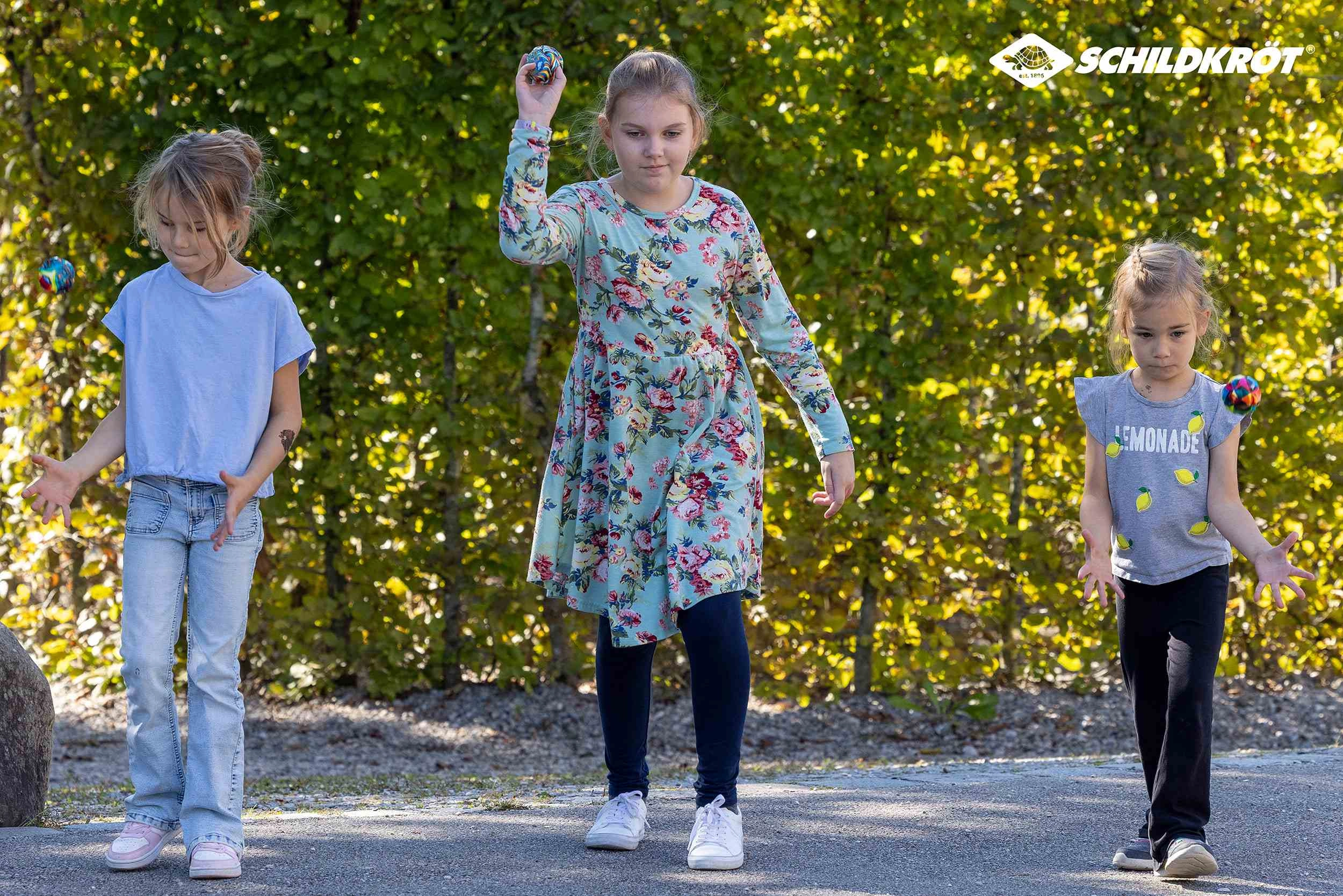 SCHILDKRÖT FUN SPORTS HIGH BOUNCE BALLS 3 lopty v sade