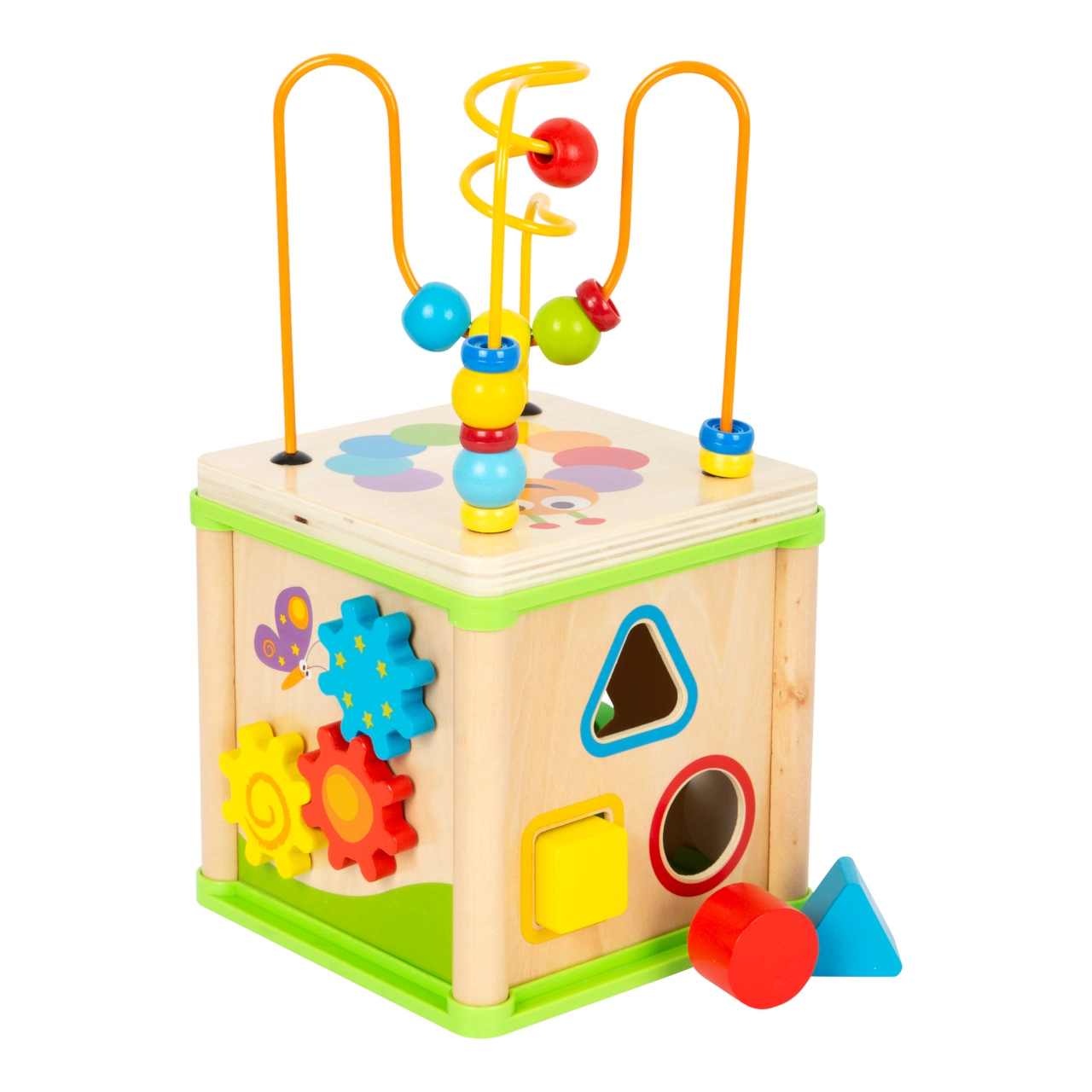 E-shop Small Foot Motorická kocka s labyrintom