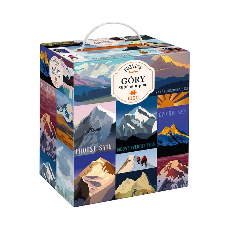 Puzzle 1000 prvkov Puzzlove - Hory 8000 m n. m.
