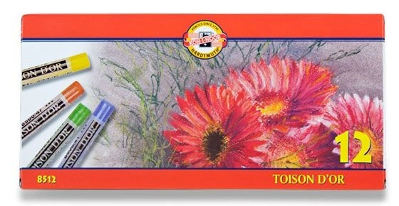 E-shop Koh-i-noor kriedy prašné TOISON D'OR 12 ks