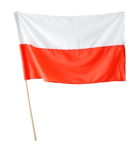 E-shop Národná vlajka Poľska na žrdi