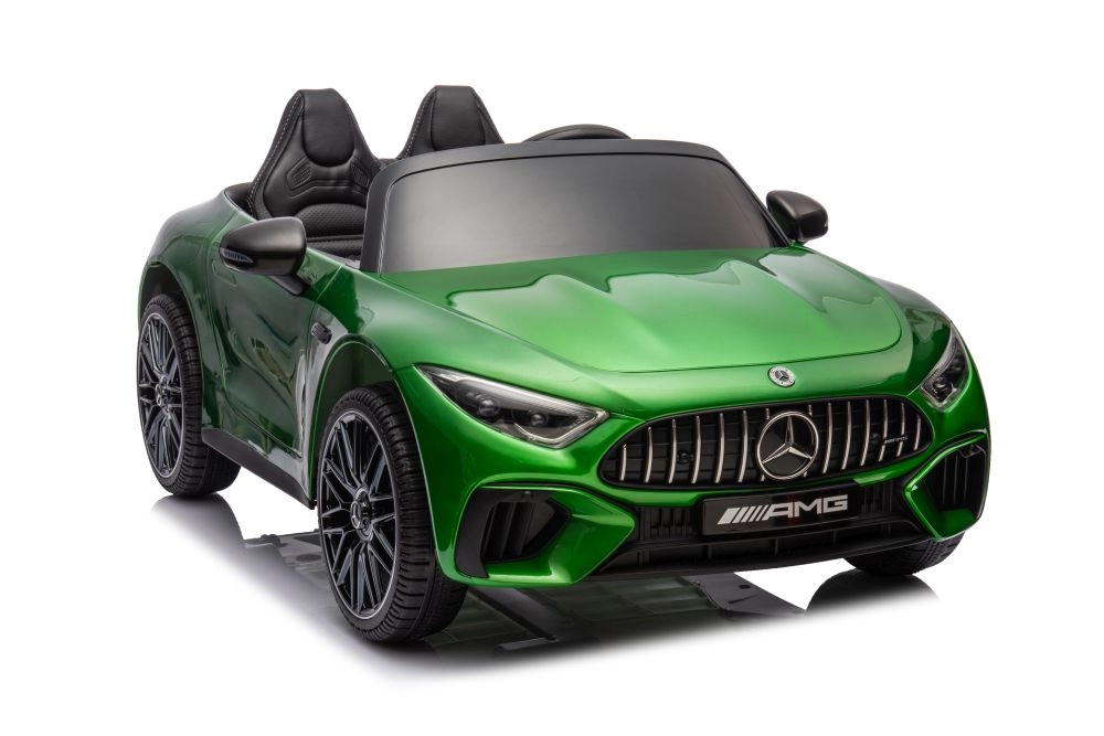 E-shop Detské elektrické autíčko MERCEDES-AMG SL63, lakované zelené