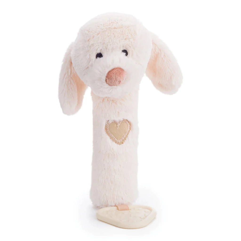 E-shop Bigjigs Toys Baby hrkálka 3v1 psík