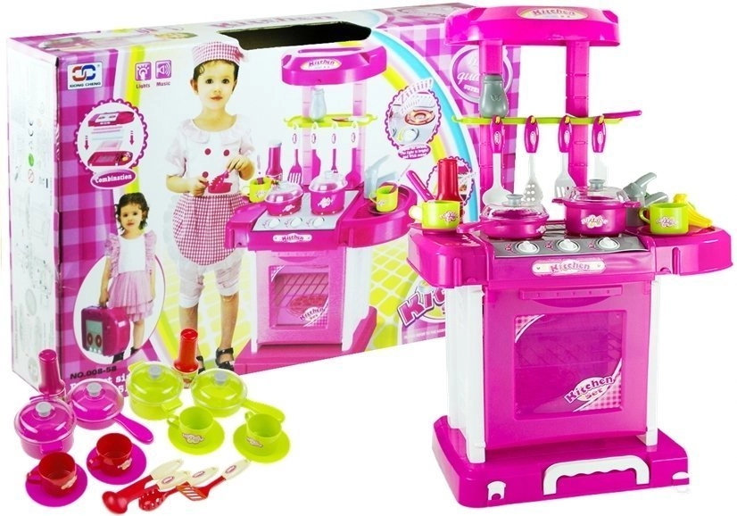 LEAN TOYS Veľká multifunkčná kuchynka