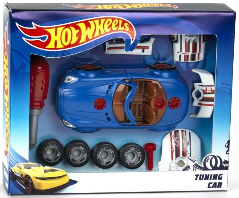 Hot Wheels Tuningová súprava modrá