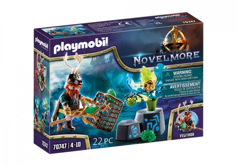 E-shop Playmobil Novelmore Violet Vale – čarodej rastlín Vegithor