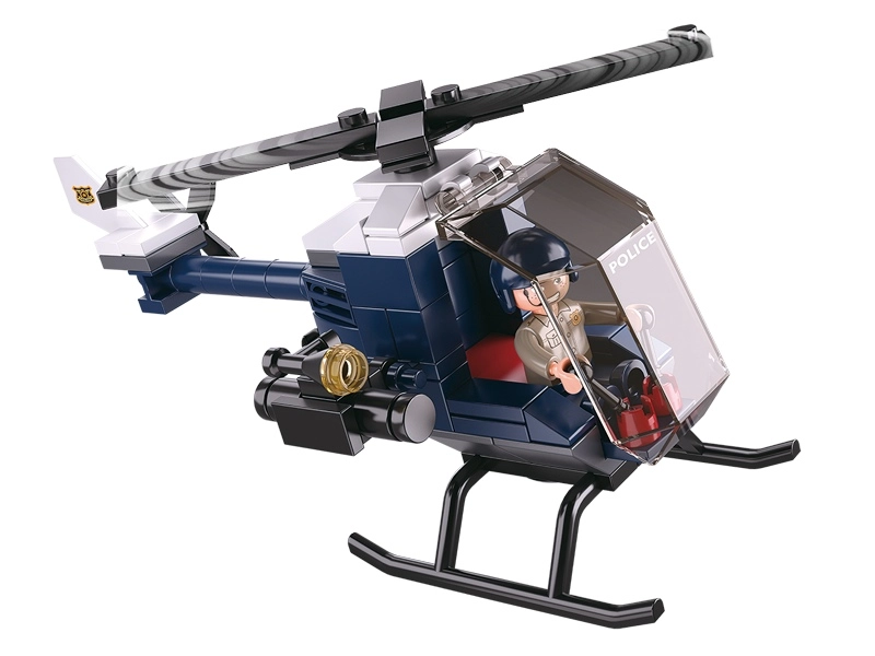 E-shop Sluban B0638B Polícia 4v1 Helikoptéra