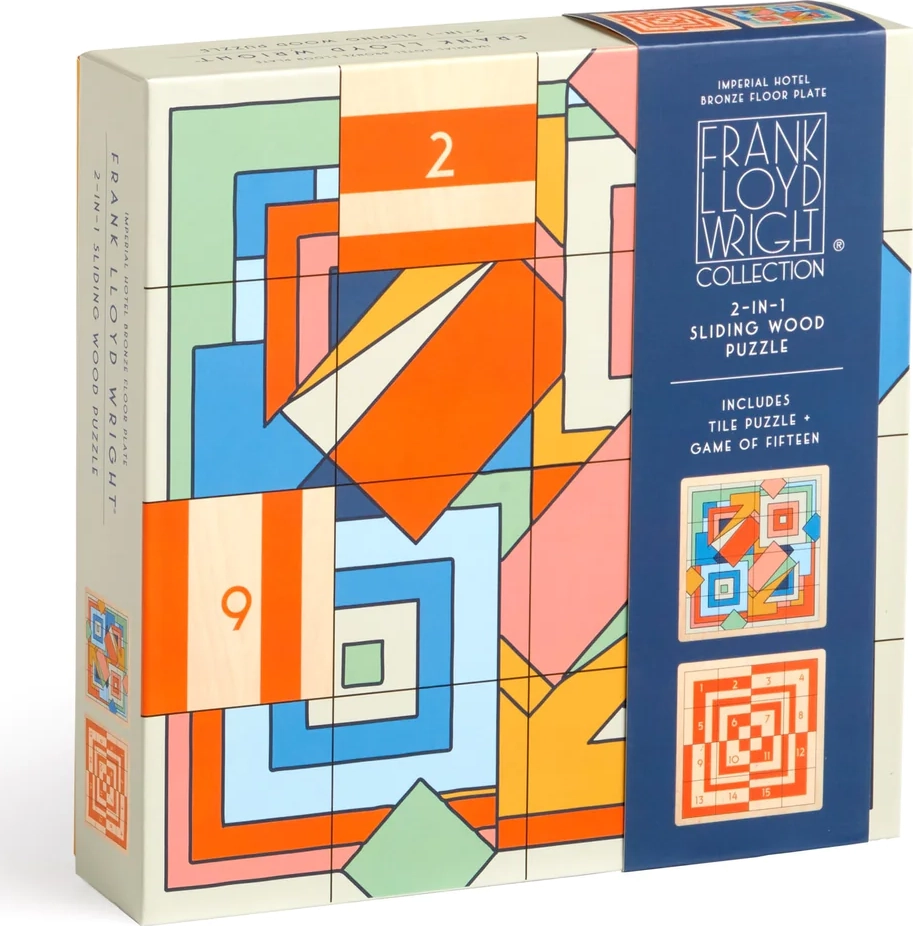 E-shop GALISON Posuvné dřevěné Frank Lloyd Wright Imperial Hotel 2v1 16 dielov