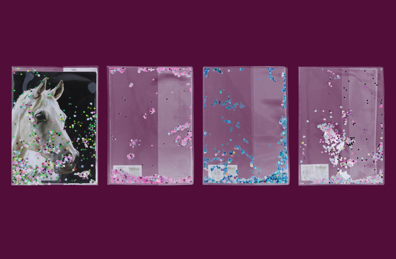 Obal na zošit A5 glitter