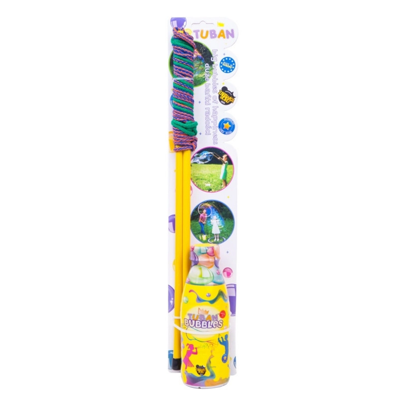 E-shop Tuban sada na obrie mydlové bubliny Okulary + roztok 400 ml