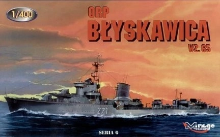 E-shop Plastikový model ORP Błyskawica wz. 65