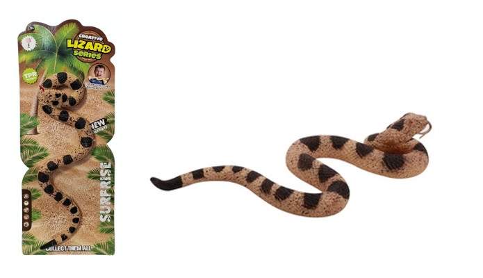 Ohybný had – realistická hračka pre deti